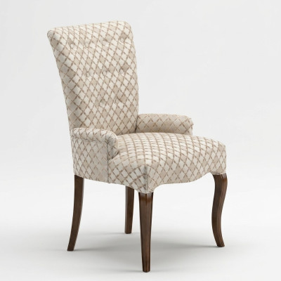 Ligstoel gestoffeerde stoel armleuning luxe fauteuil stoel stoelen woonkamer eetkamer