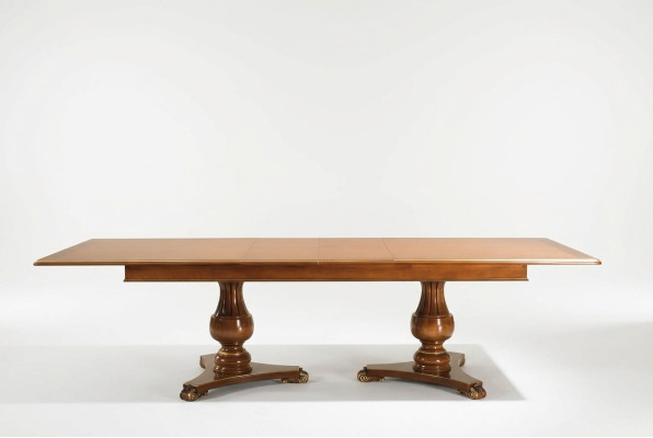 Eettafel Uitschuifbaar Klassiek Design Tafel Italiaanse Meubels Tafels Hout Eet