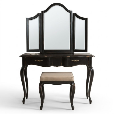 Meubelstijl Stilelisa console tafelspiegel hout Italiaanse tafelgroep set