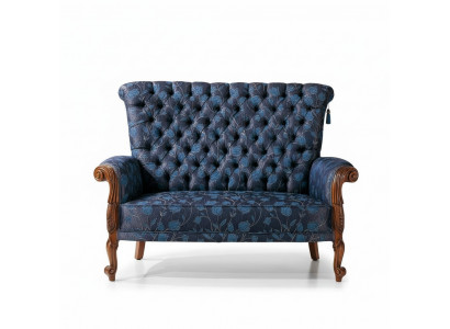 Italiaanse fauteuil bank bekleding design textiel eenzitterige sofa bekleding zitbank 1-zitsbank