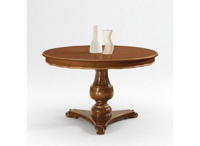 Luxe Ronde Tafel Massief Hout Italiaanse Eettafel Ronde Meubelen Nieuw