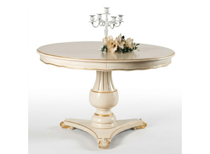 Ronde eettafel Eettafels Eettafels Stijlen Elisa Eettafels Luxe meubels Hout