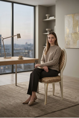 Klassieke stoelen Stoelontwerper Houten eetkamerstoel Luxe hout Nieuwe meubels