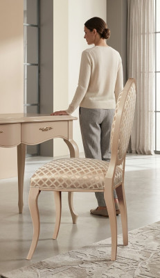 Klassieke stoelen Stoel Ontwerper Houten stoel Eetkamerstoel Luxe Hout Nieuw Meubelen