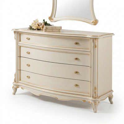 Kast Kabinet Luxe Ladenkast Kast Boekenplank Console Meubel Houten kast Italië Nieuw