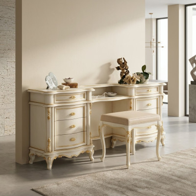Toilettafel ladenkap make-uptafel consoletafels kaptafel slaapkamer nieuw