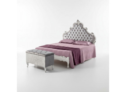 Bed slaapkamer design bedden hout tweepersoonsbed Italiaanse meubelen Chesterfield