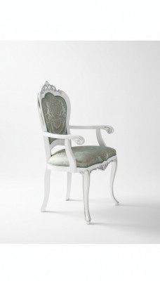 Klassieke stoelen Stoel Armstoel Houten stoel Eetkamerstoel Luxe houten meubelen Nieuw