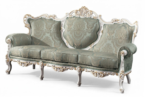 Driepersoonsbank Gestoffeerd Luxe Bank Zitbanken Kamer Meubels 3-zits Italiaans Ontwerp