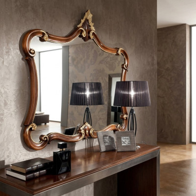 Italiaanse wandspiegel Klassieke spiegels Meubels Hout Luxe Inrichting Nieuw