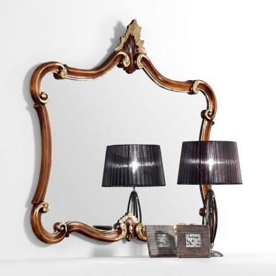 Italiaanse wandspiegel Klassieke spiegels Meubels Hout Luxe Inrichting Nieuw