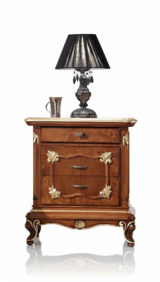 Nachtkastje Design Console bijzettafels Slaapkamer Houten Luxe Consoles Nieuw
