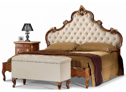 Bed Meubels Tweepersoonsbed Chesterfield Slaapkamer Meubels Bedden Meubels Italië Nieuw