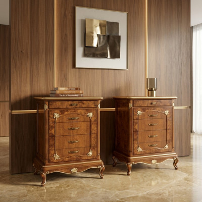 Klassiek design dressoirs commode kast hoge kast dressoir laden hout