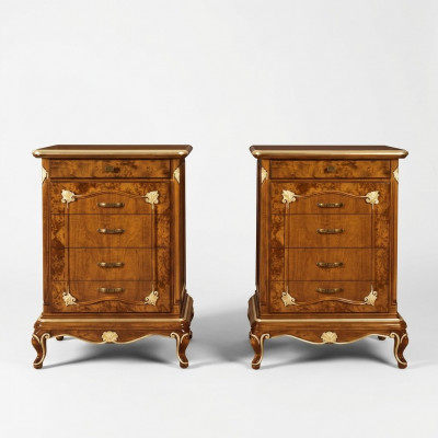 Klassiek design dressoirs commode kast hoge kast dressoir laden hout