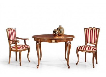 Groep Set 2x Stoel Eetkamerstoel Stoelen Hout Luxe Eethoek Set Meubels
