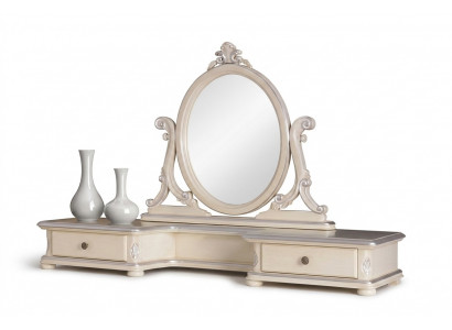 Ronde spiegel Klassiek design Wandspiegel Ronde spiegel Wit Italië Nieuw