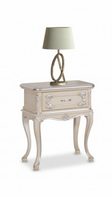 Nachtkastje Bijzettafel Meubilair Italiaanse inrichting Klassieke houten tafel