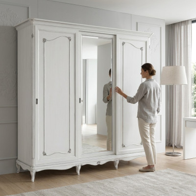 Kledingkast xxl Slaapkamer Kasten Ontwerp Houten kast Italiaanse meubels