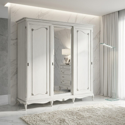 Kledingkast xxl Slaapkamer Kasten Ontwerp Houten kast Italiaanse meubels