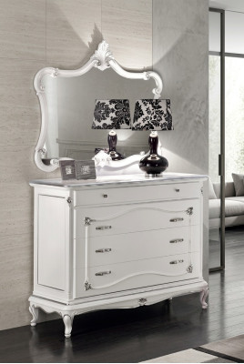 Luxe dressoir spiegel groep hout console sideboard laden dressoirs consoles