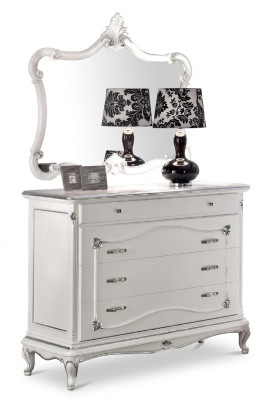 Luxe dressoir spiegel groep hout console sideboard laden dressoirs consoles