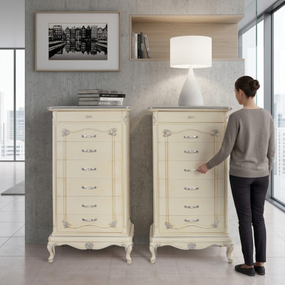 Kommode Sideboard Kommoden Schränke Möbel Hochschrank Italienische Einrichtung Ladenkast Dressoir Ladekasten Kast Meubels Hoge kast Italiaanse inrichting