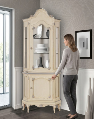 Vitrines massief houten glazen kast echt houten vitrine woonkamermeubels dressoir