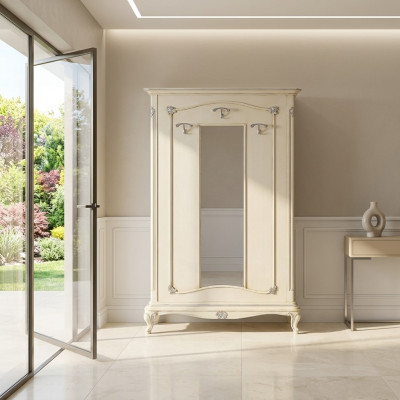 Klassieke houten kledingkast luxe meubels uit Italië kast houten kasten