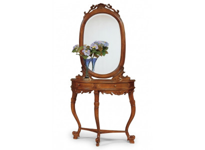 Italiaanse meubels 2-delige set Meubelstijl StileElisa console tafel Spiegel Hout Nieuw