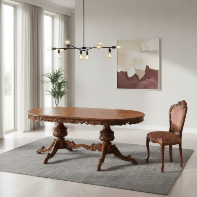 Meubels Inrichting Groep Tafel + 2 Stoelen Set 3-delig Eettafel Set Eetkamer