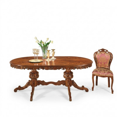 Meubels Inrichting Groep Tafel + 2 Stoelen Set 3-delig Eettafel Set Eetkamer