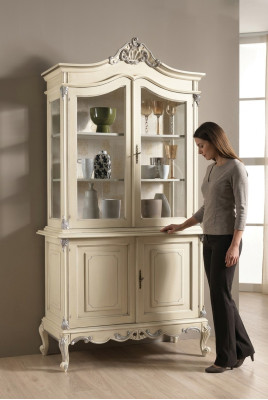 Vitrine Italiaanse luxe meubels Vitrines dressoir kast glas Design kasten
