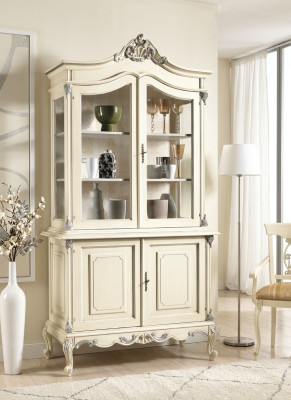 Vitrine Italiaanse luxe meubels Vitrines dressoir kast glas Design kasten