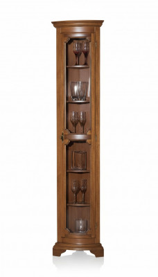 Ontwerpmeubels Italiaanse bruine vitrine hout luxe kasten klassieke dressoir