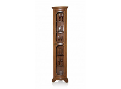 Ontwerpmeubels Italiaanse bruine vitrine hout luxe kasten klassieke dressoir