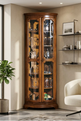 Vitrine glazen kast Italiaanse meubels Vitrine woonkamer dressoir kasten
