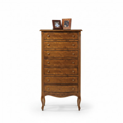 Italiaanse meubels hoge kast met laden dressoir commodes hout nieuw dressoir