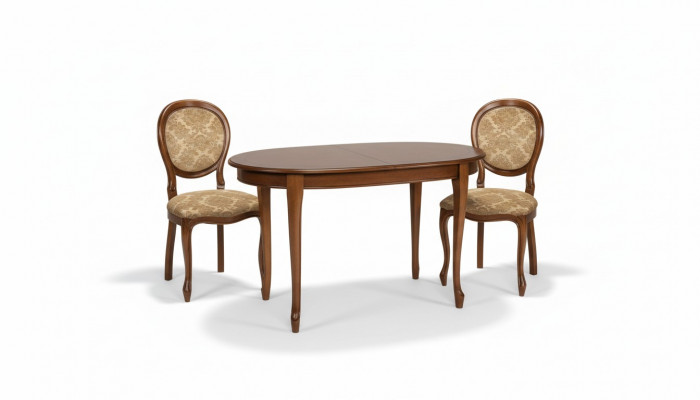 Tafel Set 2x Stoel Eetkamerstoel Stoelen Hout Luxe Eethoek Set 3dlg Nieuw