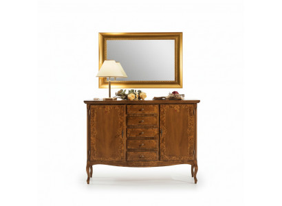 Luxe dressoir spiegel groep houten console dressoir laden dressoirs consoles