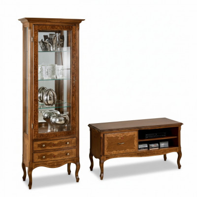 Woonkamer tv-vitrine woonkast kasten design tv art deco vitrineset kast --> Woonkamer tv-vitrine woonkast kasten design tv art deco vitrineset kast