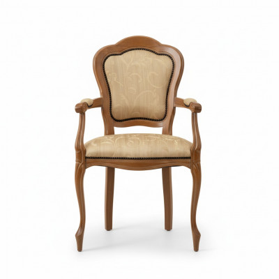 Klassieke stoelen Ontwerper Eetkamerstoel Luxe Houten Armstoel Houten Stoel Stoel