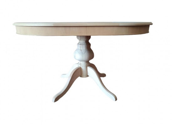 Ronde eettafel eetkamertafels woonkamer ronde tafel 135 x 91 cm houten meubels