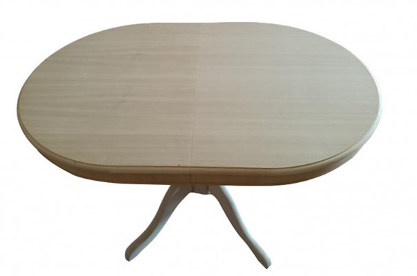 Ronde eettafel eetkamertafels woonkamer ronde tafel 135 x 91 cm houten meubels