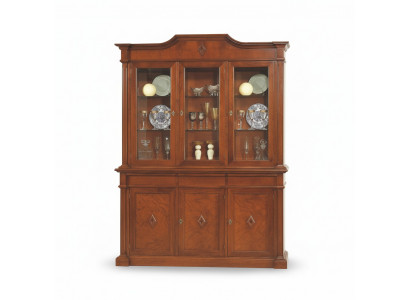 Dressoir Meubels Glazen Kast Vitrine Hout Vitrines Glas Kast Kasten Italië