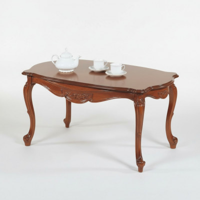 Rechthoekige salontafel Houten tafels Woonkamer Italiaanse meubels Tafel Luxe