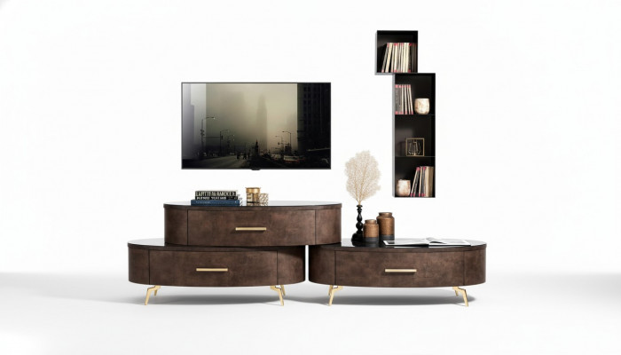 rtv tv Kast Tafel Woonkamer Ladenkast Tv-meubel Hout Modern Meubels