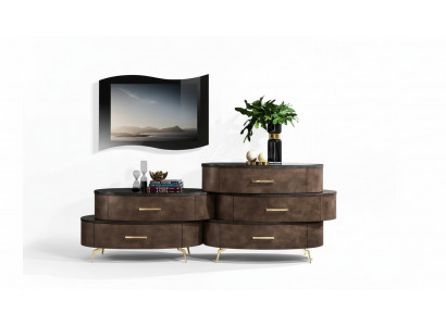 Tv-meubel tv-kast tafel woonkamer dressoir hout modern meubilair
