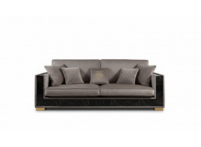 Luxe bankstel 3-zits modern design gestoffeerde textielbanken zitten Italiaanse meubels