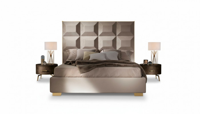 Bed Luxe Bedden Bed Frame Hout Slaapkamer Dubbel Huwelijk Italiaans Meubilair Nieuw